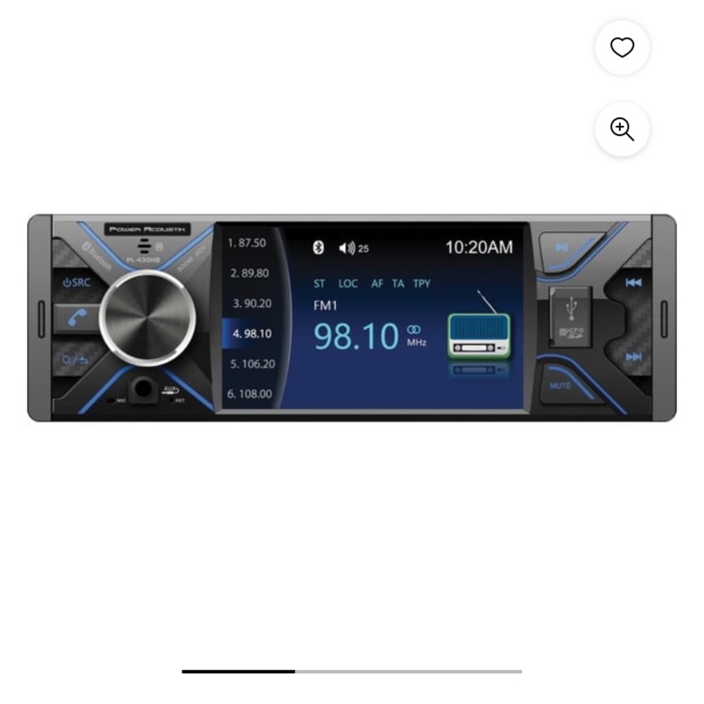 I have a single din head unit brand new $75